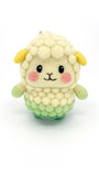 Sheep Bag Charm and Wool Craft