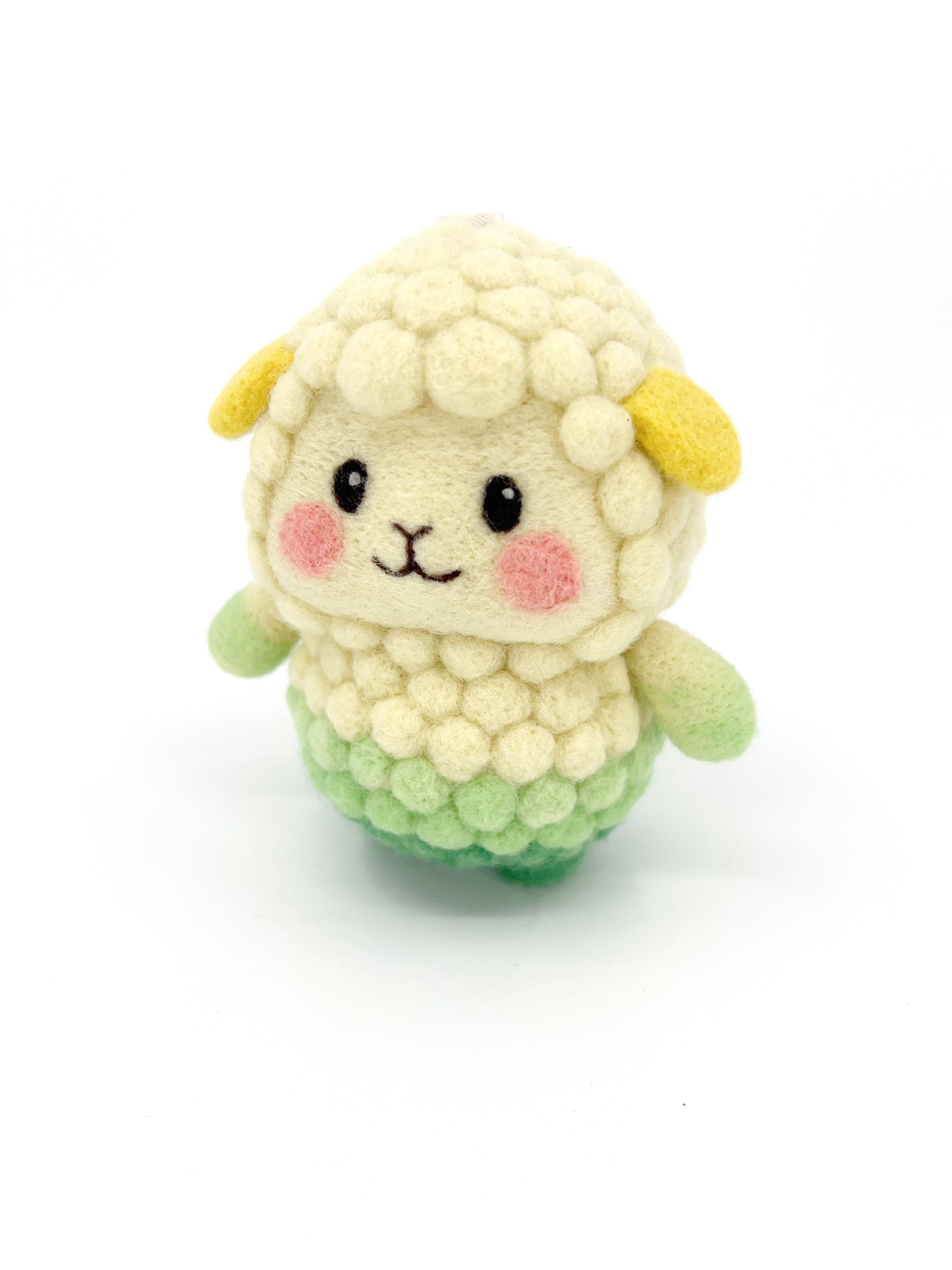 Sheep Bag Charm and Wool Craft