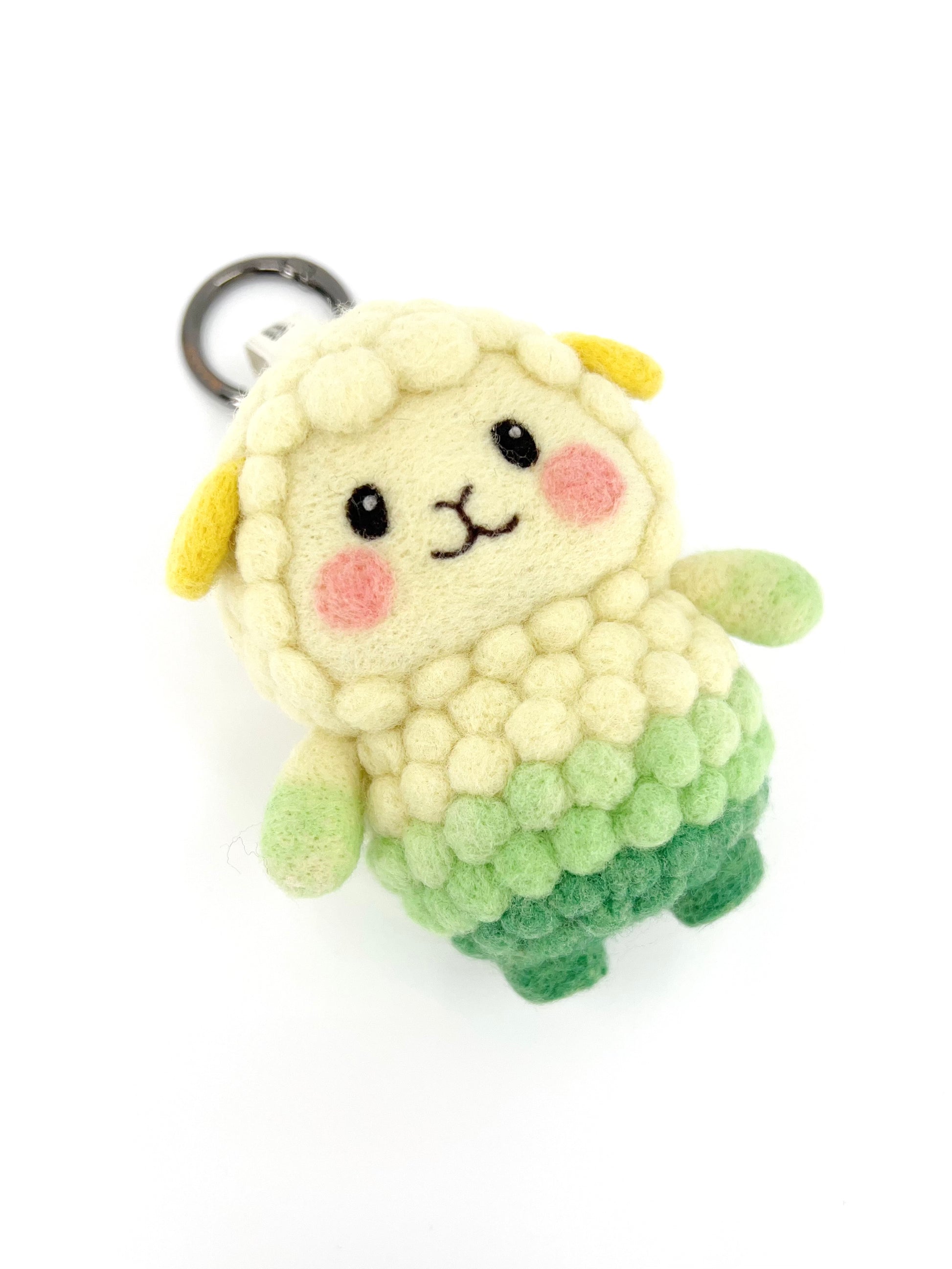 Sheep Bag Charm and Wool Craft