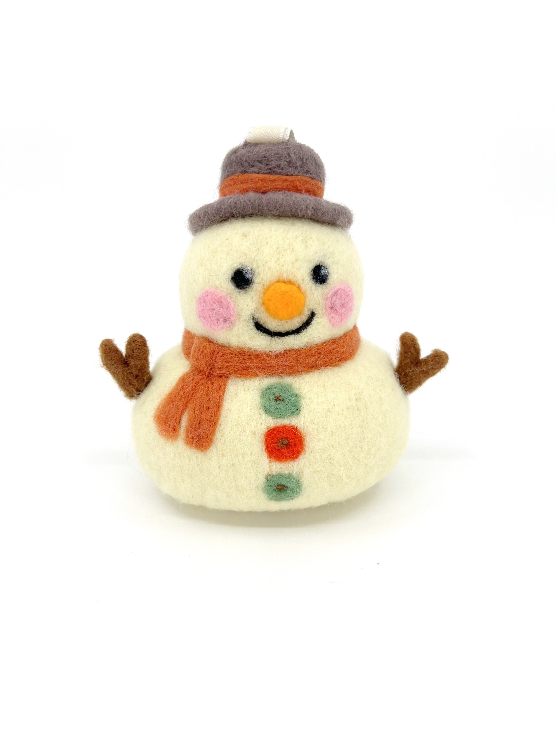Snowman Christmas Ornament Charm