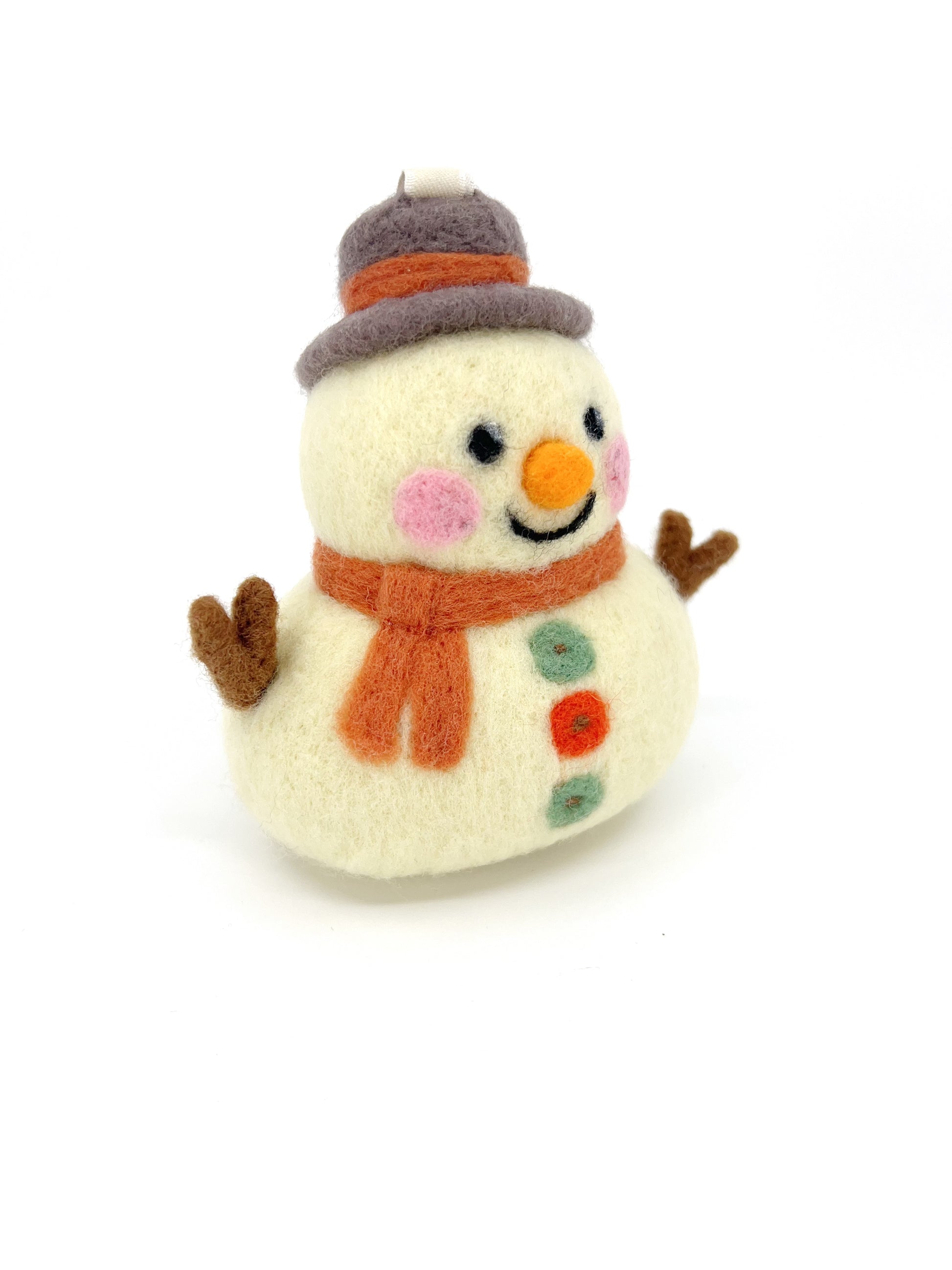 Snowman Christmas Ornament Charm