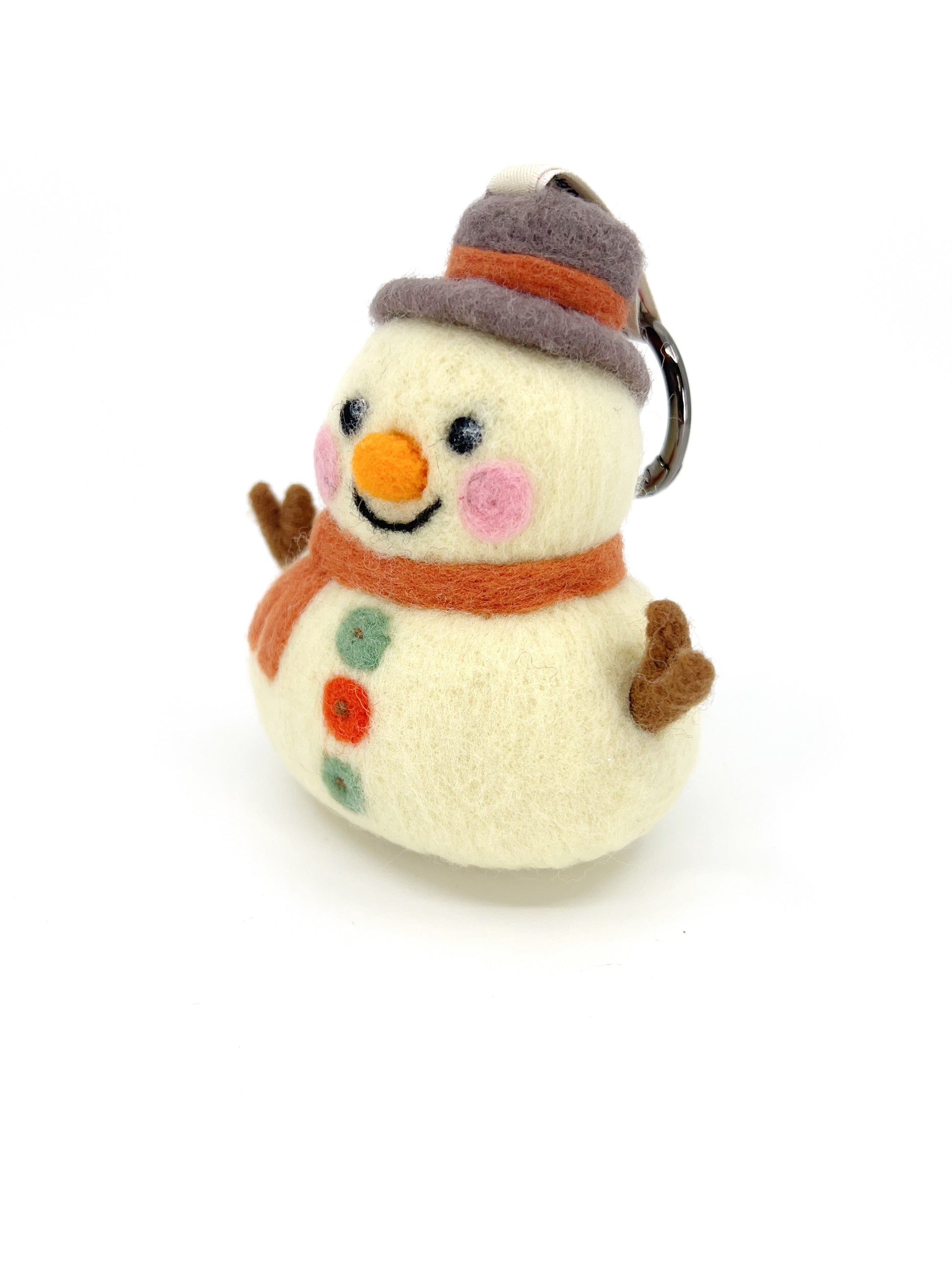 Snowman Christmas Ornament Charm