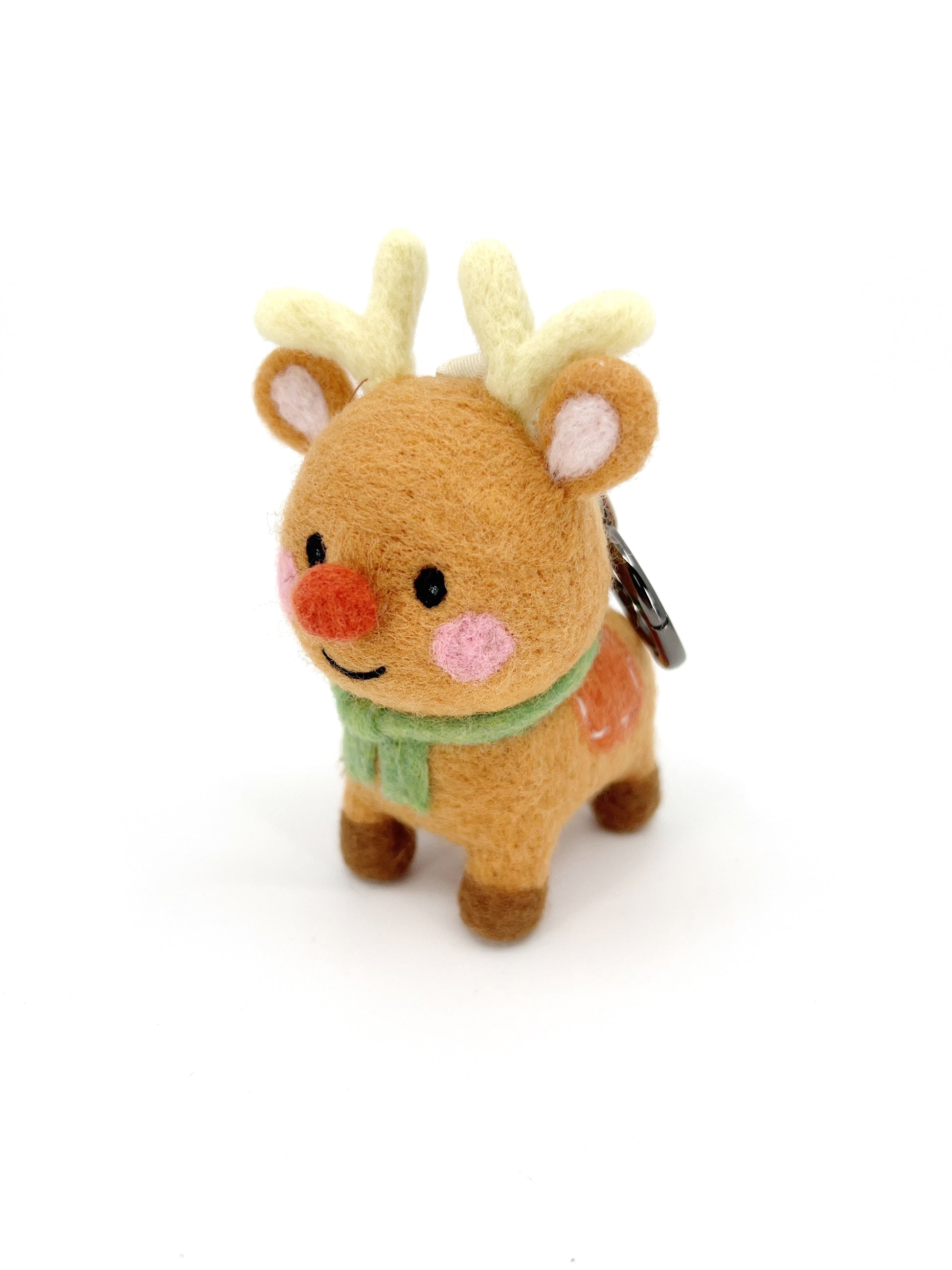 Reindeer Christmas Ornament Charm