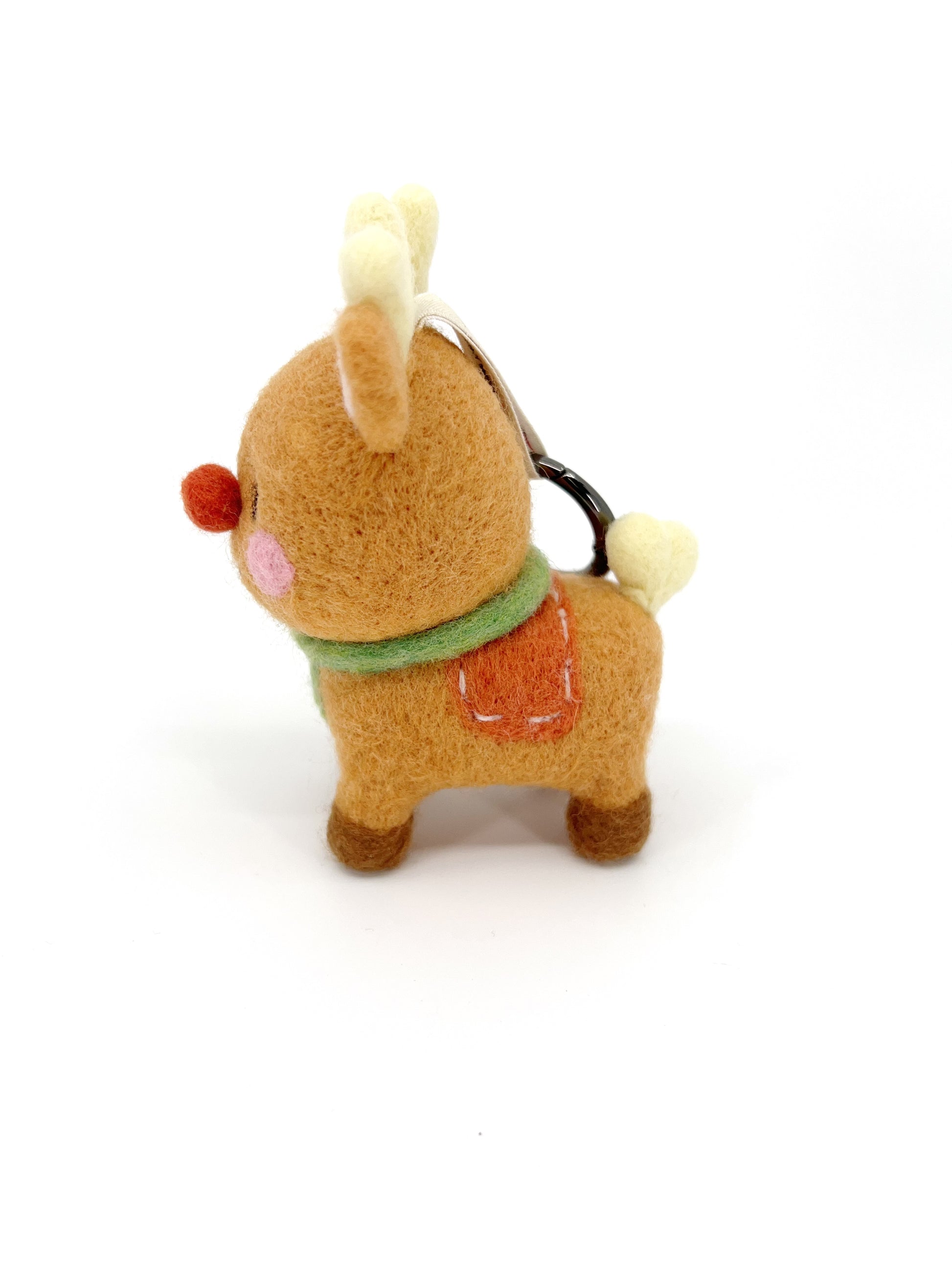 Reindeer Christmas Ornament Charm