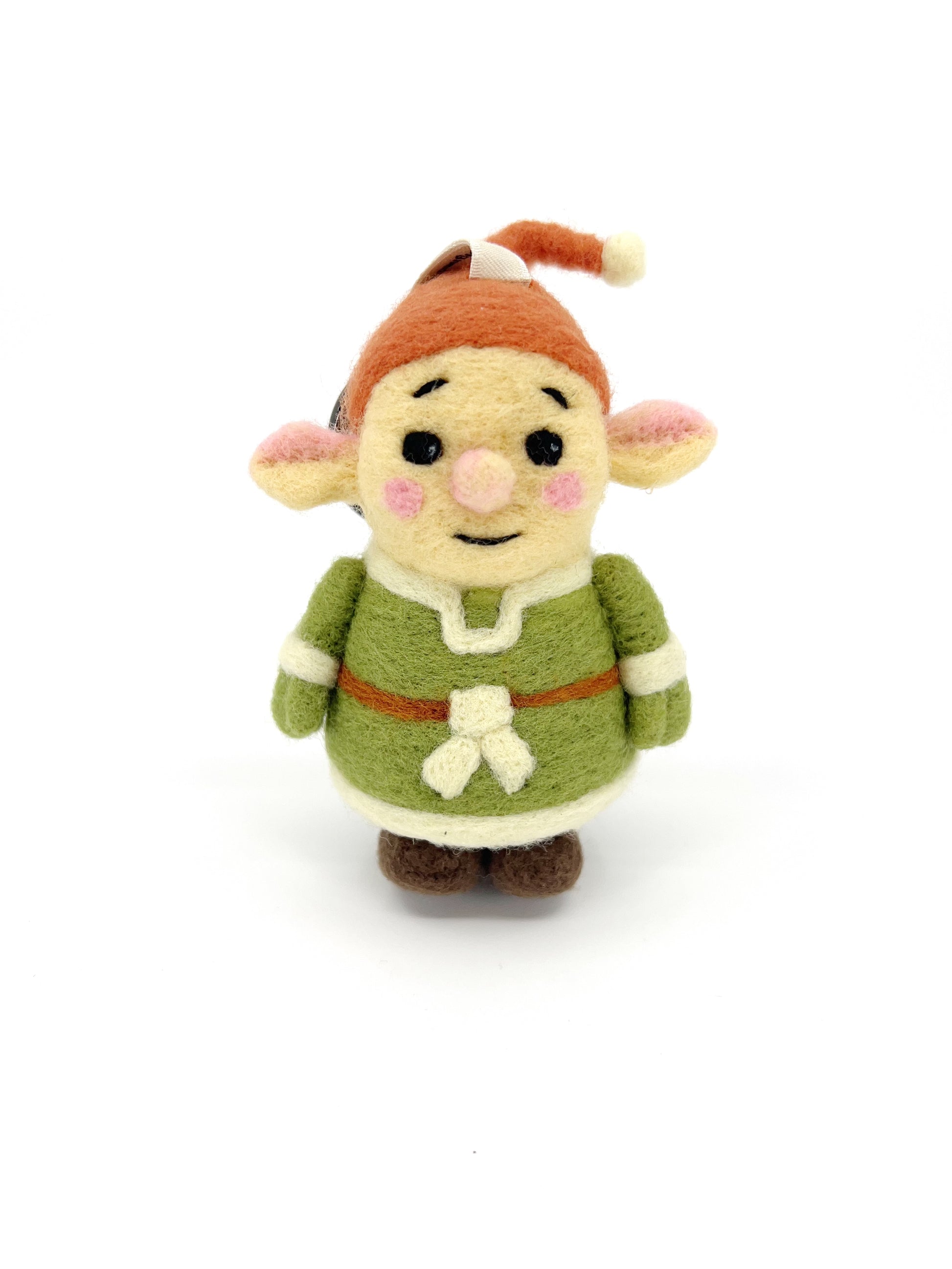 Elf Christmas Ornament Charm